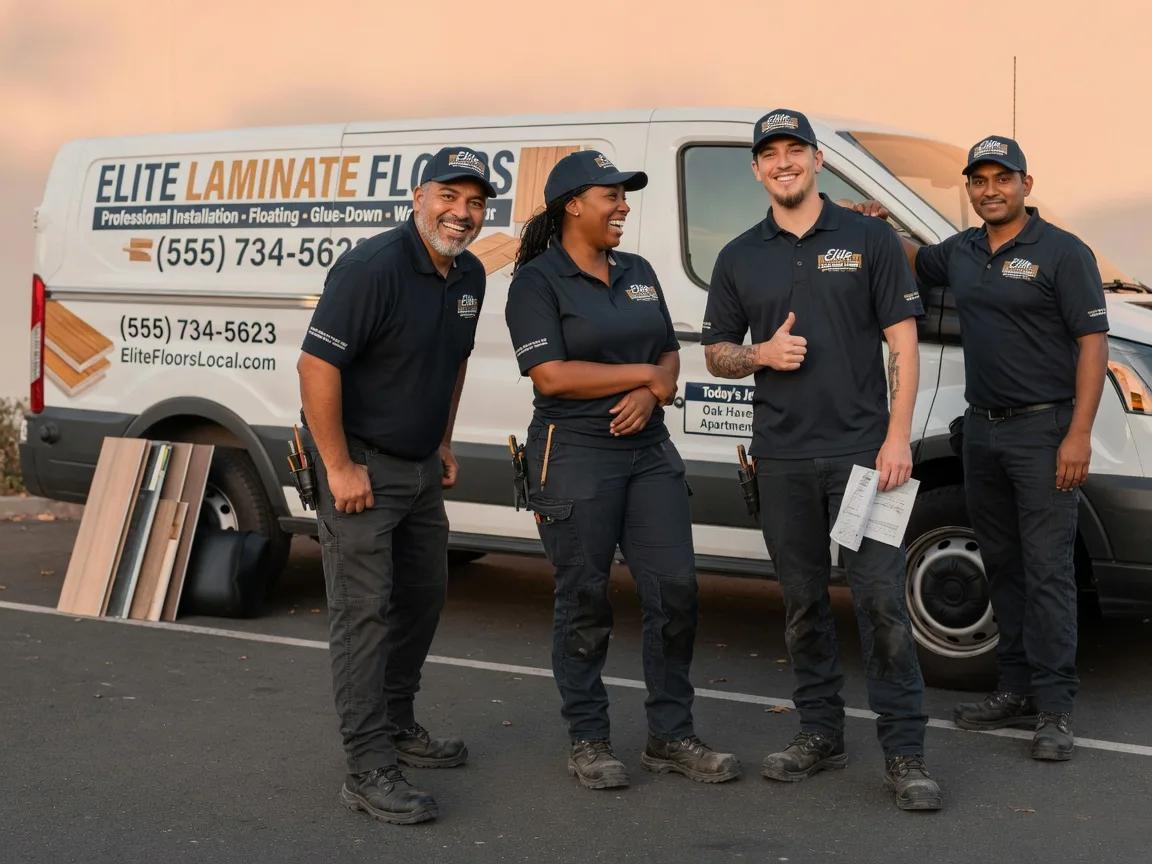 Laminate flooring installation company in Interior, SD